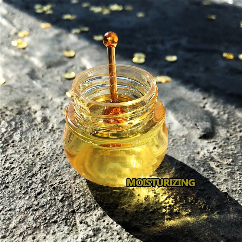 Clear lip balm wholesale package lips mask cheap free sample honey Jars with balms