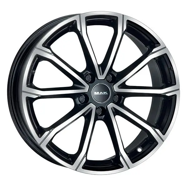 ALLOY WHEELS DaVinci 7x17 5x112 ET 40 BLACK MIRROR