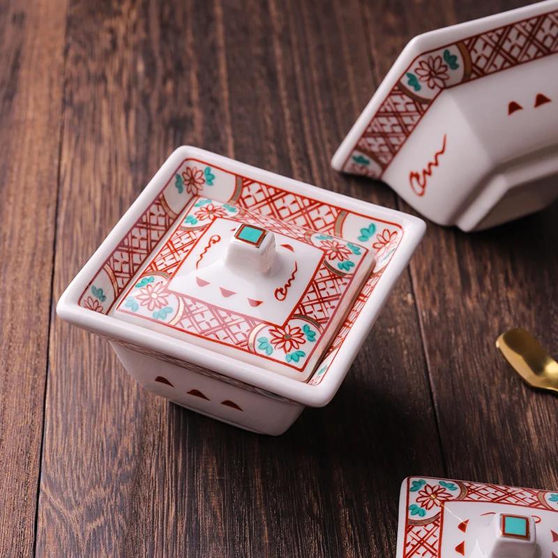 Ceramic Bowl Dinnerware Set Decorative Retro Container Luxury Quantity Japanese Dishes