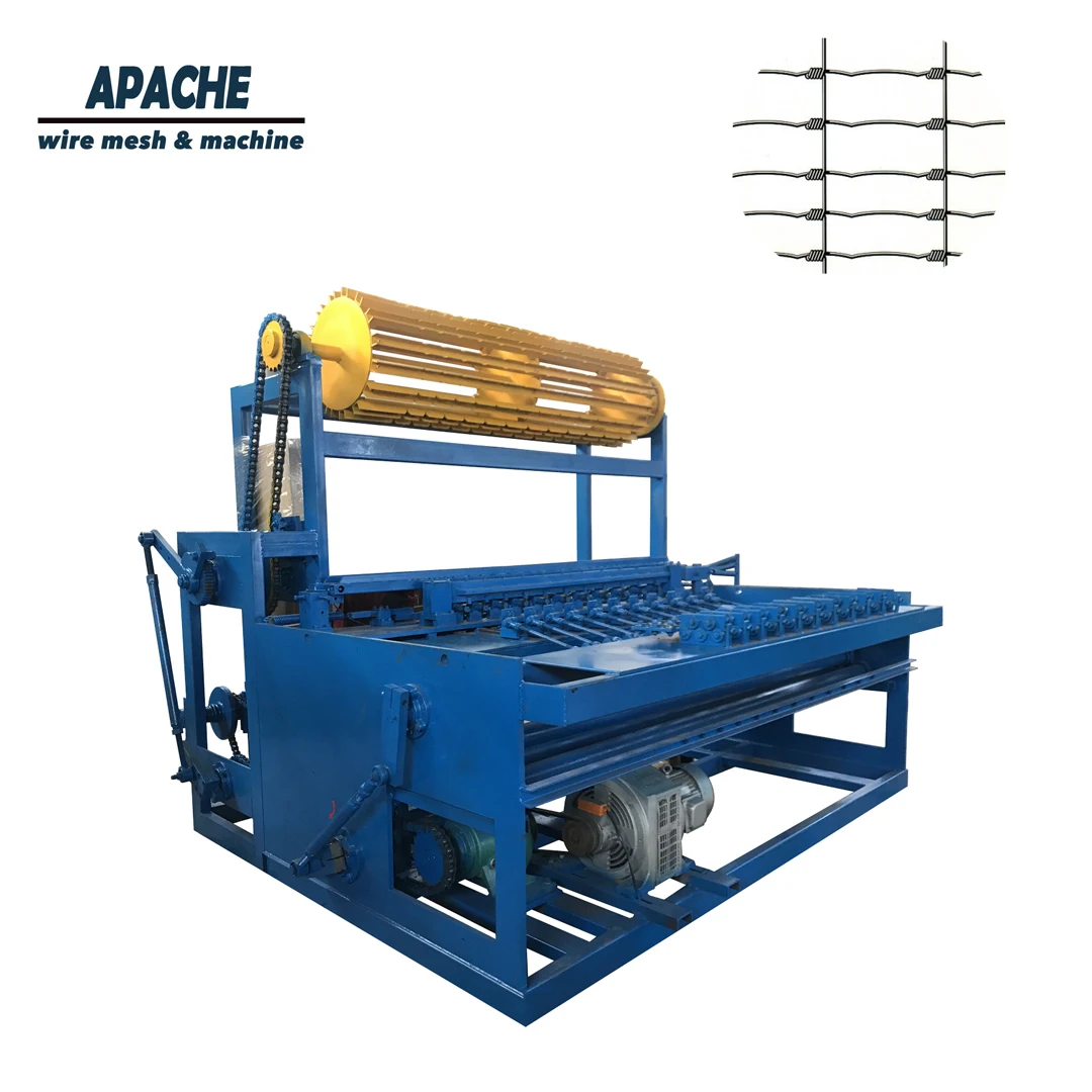 Cattle Fence Mesh Making Machine Knot Fence High Strength Net Weaving Machine