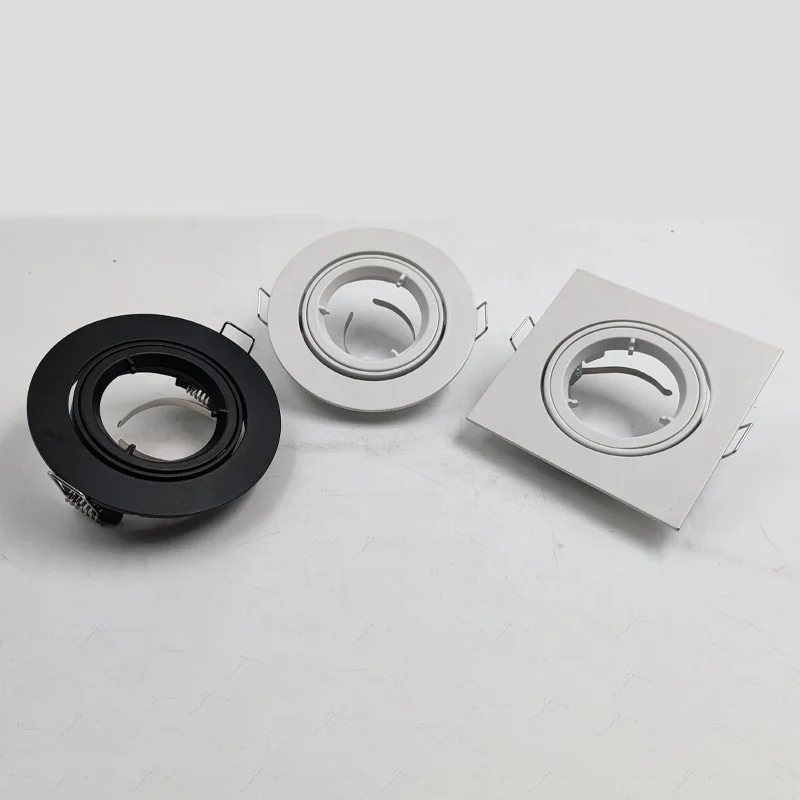 Indoor ceiling light downlight spotlight bracket manufacturer wholesale MR16 GU10 lamp fixture