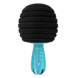 Toys Wireless Karaoke Microphone Ktv Speaker Portable Professional Usb Mic For Kids Festival Gift Phone Mike