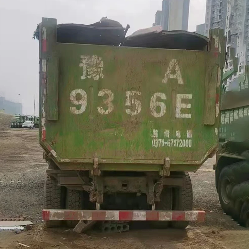 China second hand trick used mini size tipper dump trucks for sale in germany