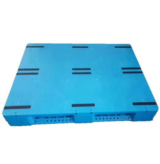 In tangshan sale euro pallet HDPE 7 steel pipes EPAL heavy duty for rack high quality storage plastic pallets