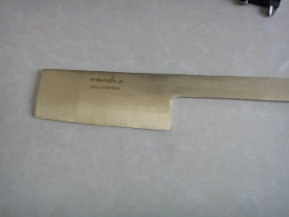 Распродажа, высококачественный Взрывозащищенный скребок для плитки, Мясницкий аппарат Al-cu 350 мм