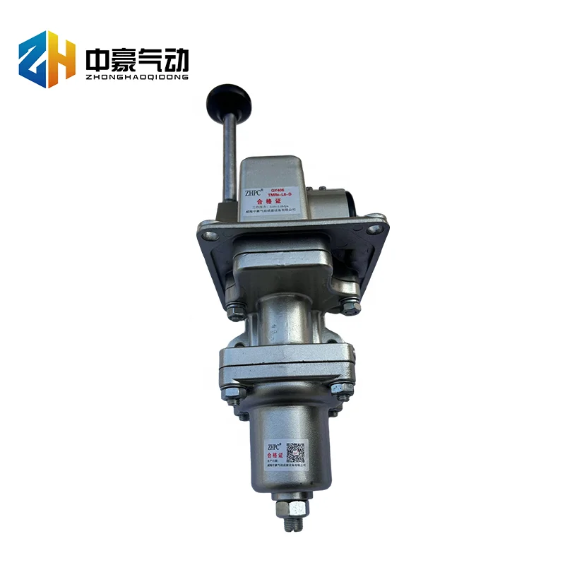 Positioning one-way handle regulator TMR6-L6-D pneumatic high-pressure two-position three-way directional master valve drilling
