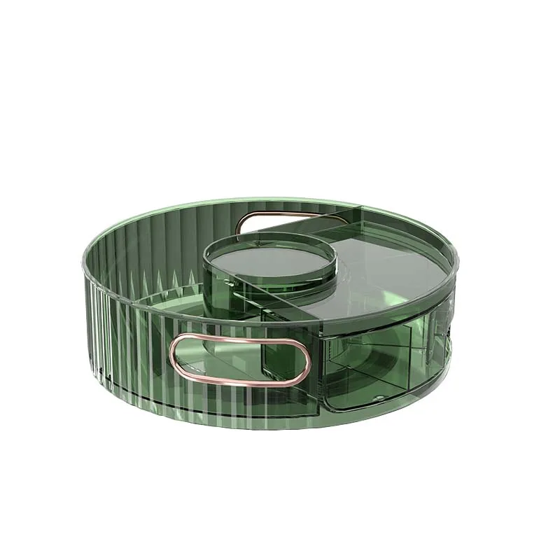 Plastic Rotating Spice Rack 2 Tier Herb Spice Rack Organizer Rotating