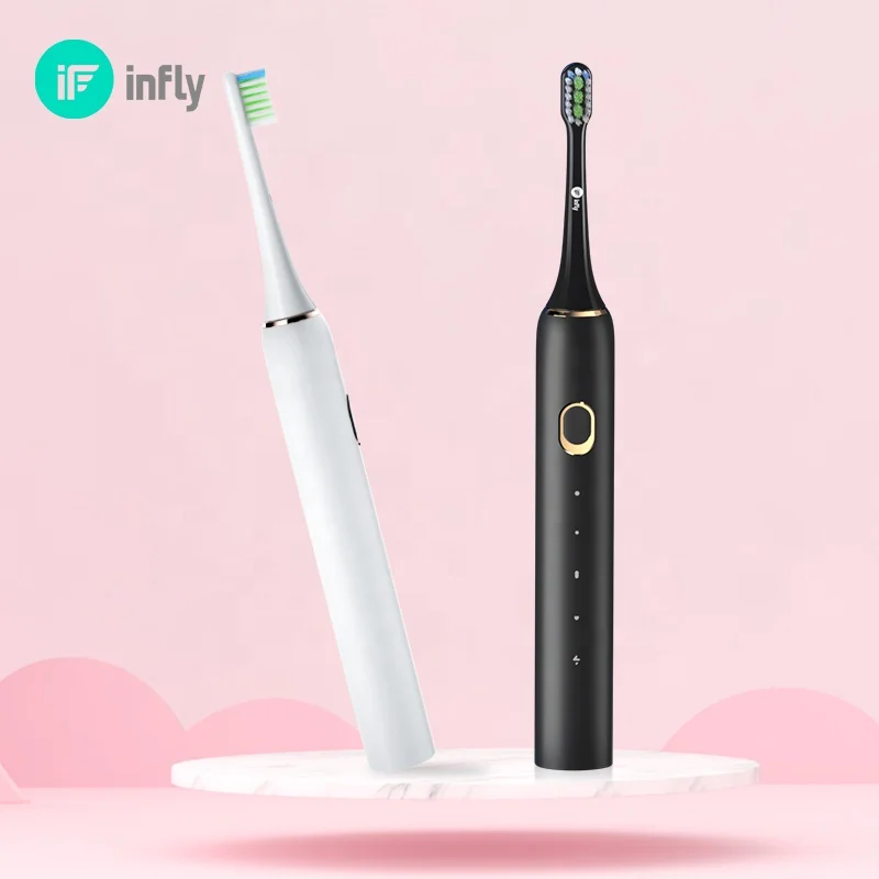 
Intelligent Automatic Sonic Electric Toothbrush 4 Modes Tooth Brush Black USB Charging Toothbrushes Whitening Teeth 
