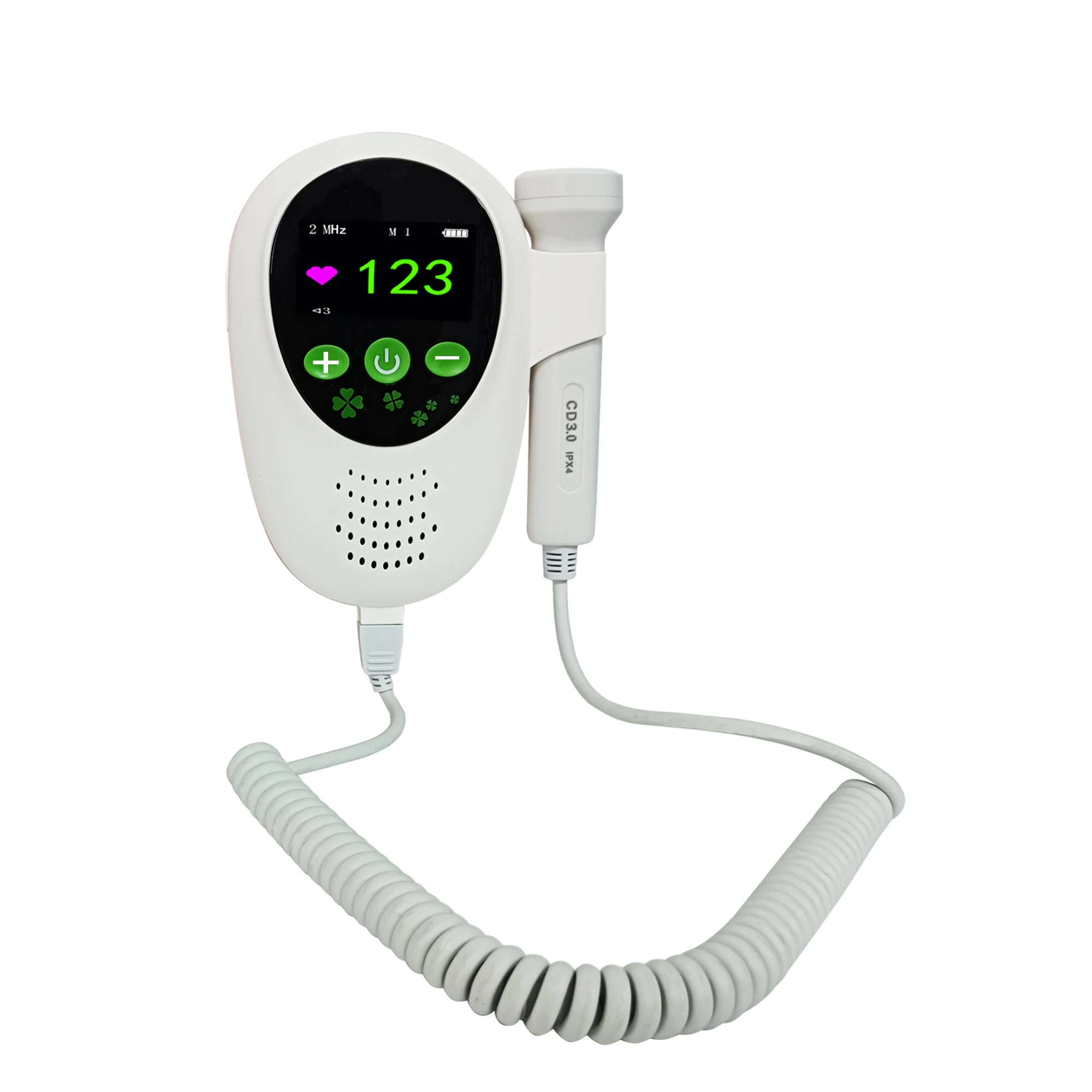 new appearance design home fetal baby heart rate detector