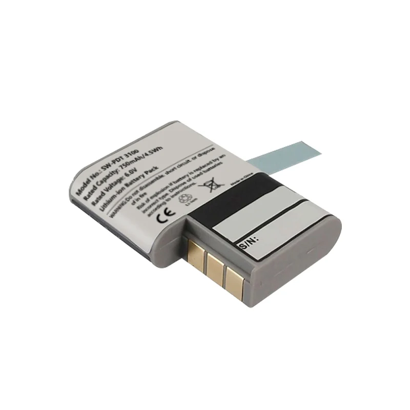 Акумуляторная батарея para escaner de mano для символ EBS-1NMH устройство фотодинамической терапии для 3100 3110 3120 аккумулятор 6В 750 мА/ч, металл-гидридных или никель