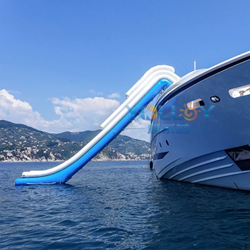 Yacht Inflatable Floating Dock Water Slide for Boats