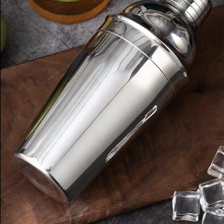 Taiwan Brand Wholesale Price Barware Item Stainless Steel Cocktail Martini Shaker
