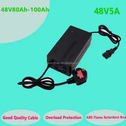 China Manufacturer 48V4A factory customized Electric Scooter Battery Charger car battery charger for 48V30Ah lead acid battery