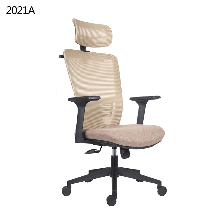 
 Офисное кресло руководителя, роскошный стул менеджера для настольной мебели, Регулируемые поворотные черные подушечки для подлокотников PA  