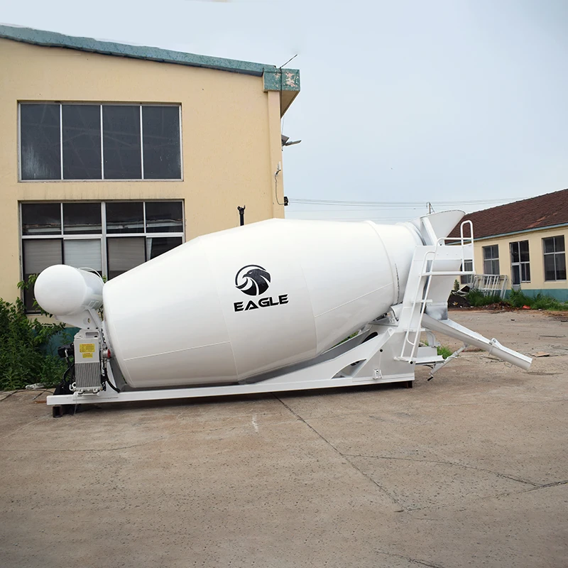 1-18m3 concrete mixer truck concrete mechanical stirring tank dry-wet aggregate transporter