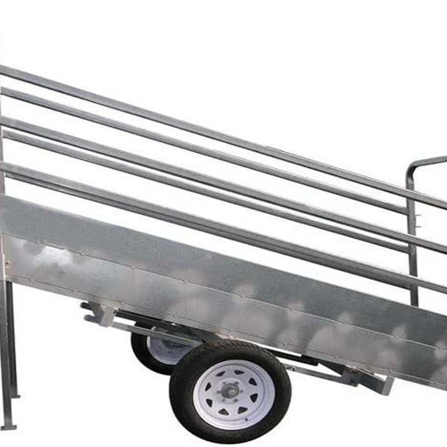 JH Cattle Yard Fence Crush Loading Ramp Cattle Handling Equipment Sliding Gate Rolling Door