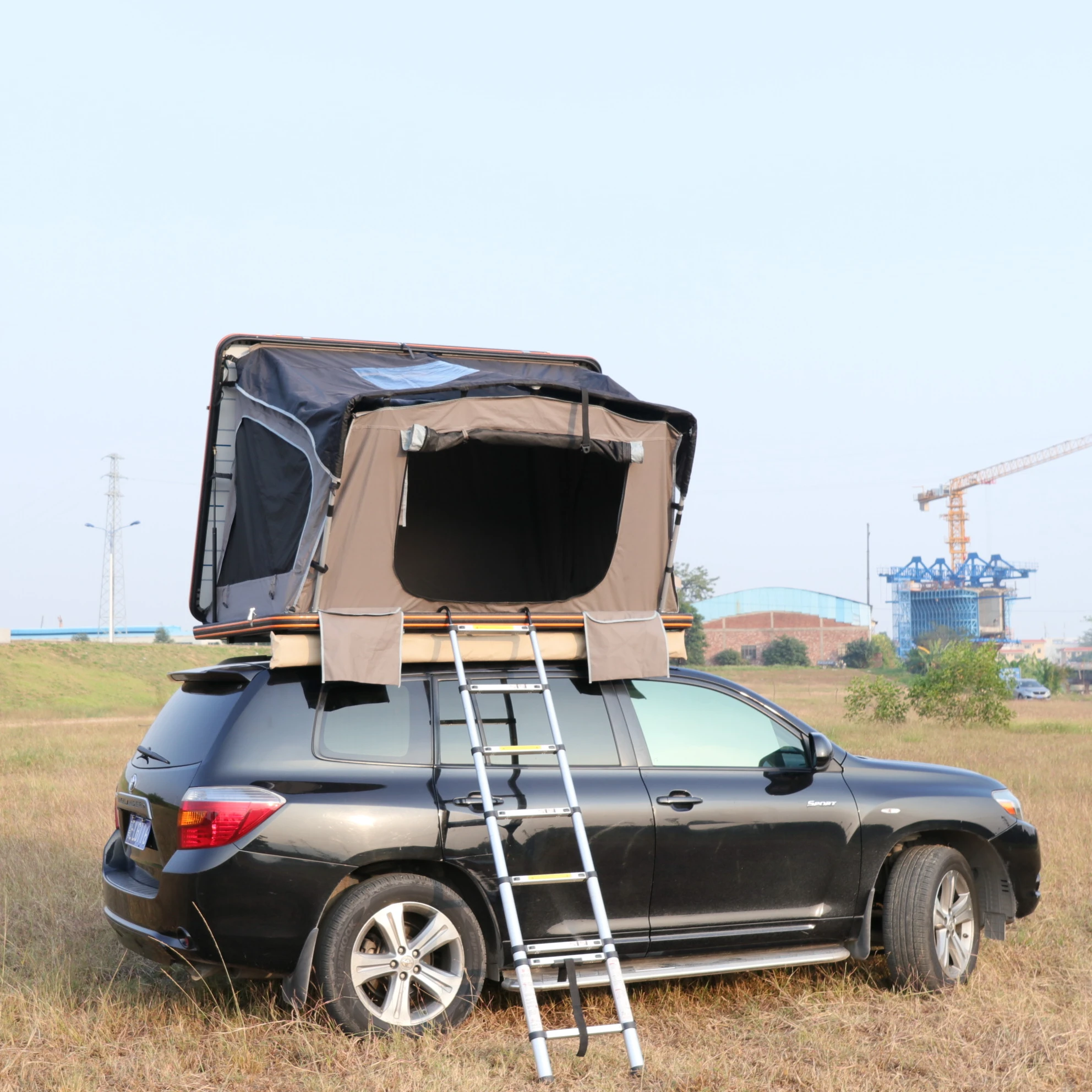 JFC-1002 outnest 2 3 4 5 6 person double king size 1.9 box 4p mini xl compact large hard shell inbuilt used sale roof top tent