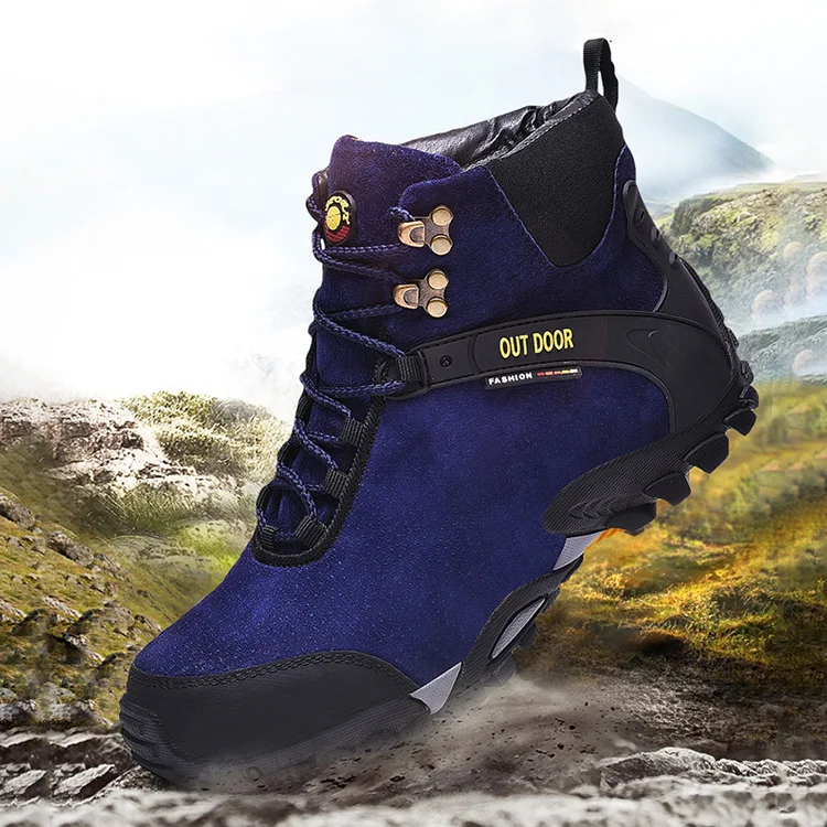 Trendy Unisex Wholesale Youth Safty Anti Slip Waterproof Casual Sport Outdoor Hiking Snow Shoes Men