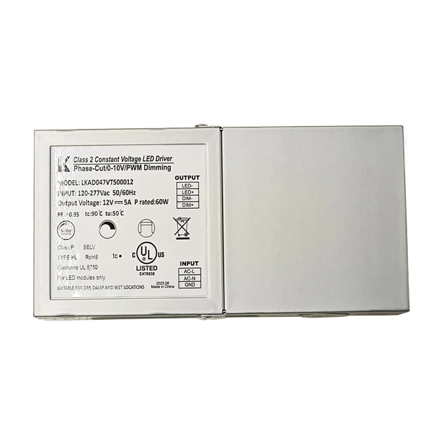 cUL factory direct sale constant voltage led driver 12V high power factor led power supply universal input led controller