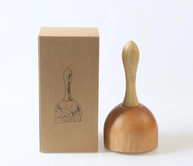Wooden Swedish massage Cup - Manual anti cellulite suction cup, wood treatment, for lymphatic drainage, madertherapy,