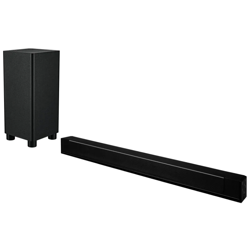 2022 Best 3D Surrounding home theater system bass box 2.1 speaker for phone wireless bt sound bar soundbar with subwoofer