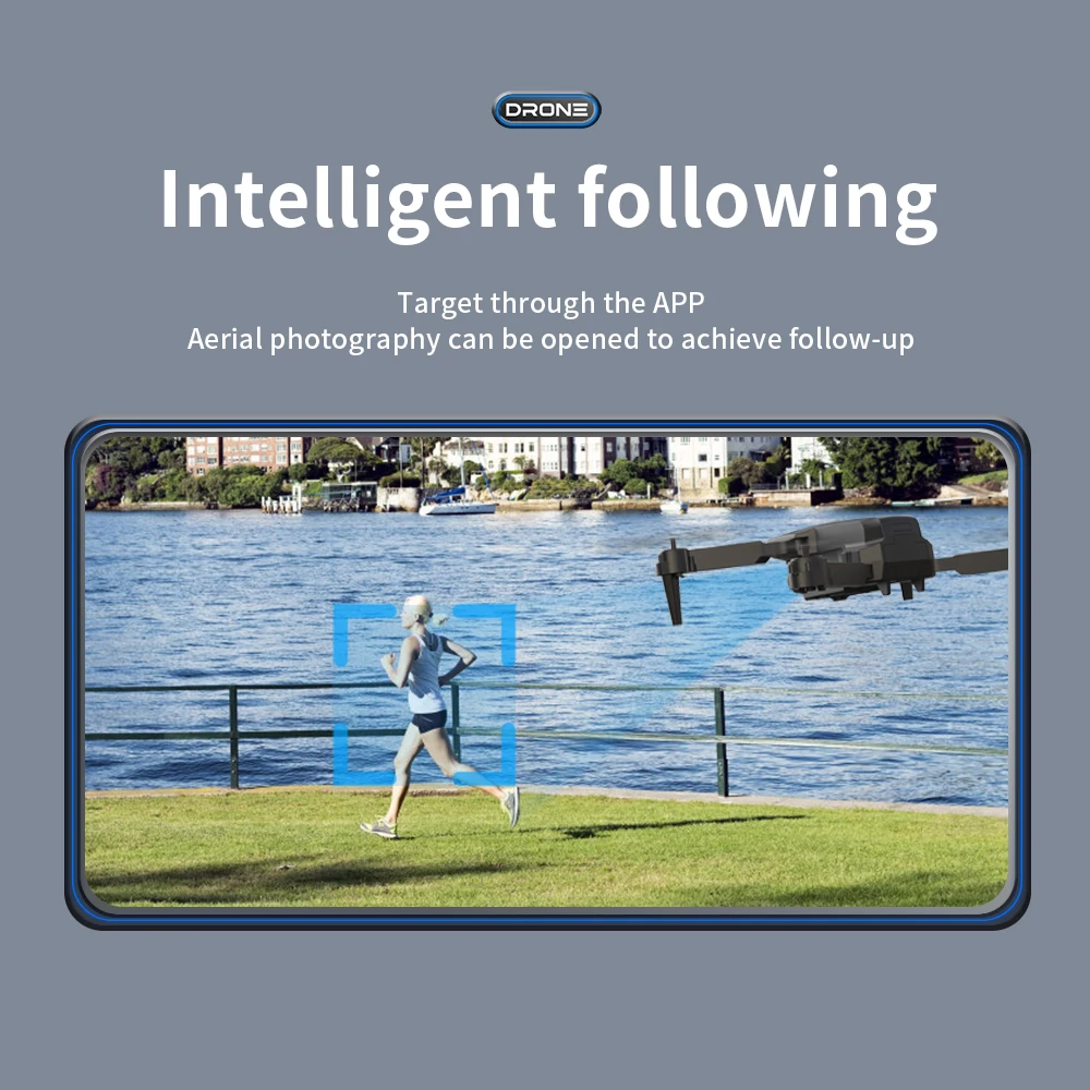 E88 Pro Affordable Beginner Drone 4 Axis WiFi 15 Min Flight Dual 4K Cameras LED Lights