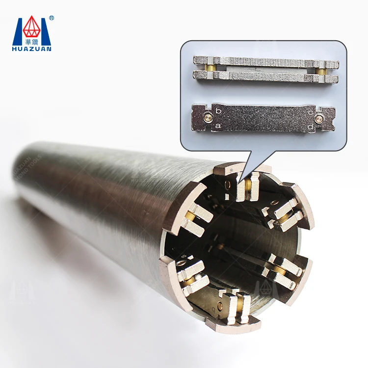 Brazed Magnet Holder for Welding Core Bit Segment