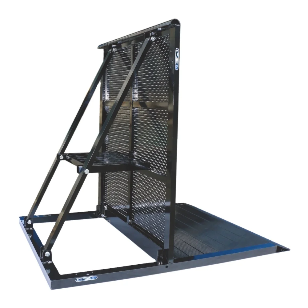 High Quality TechTeam Bar Crowd Control Folding Corner Barrier for Big Events Roof Structure