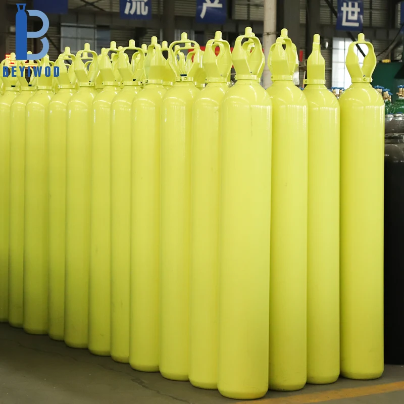 ISO standard Welding Cylinder Tank  50L 60L 200bar nitrogen gas cylinder with QF-2 valve