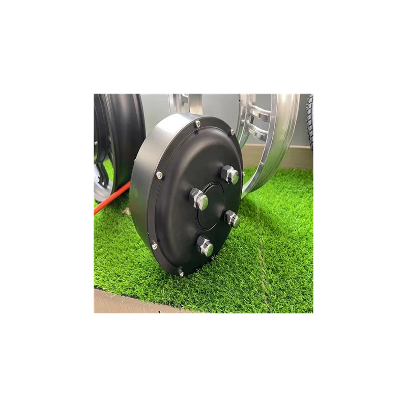 Front Wheel Hub Motor Spare Parts For Electric Scooter Motor Wheel with Solid Tire