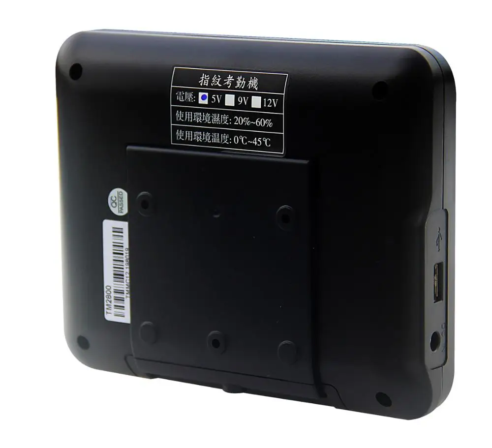 TiMY TM2800 Card Punch Biometric Recording  Employee Fingerprint Time Clock