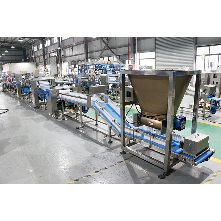 Chinese Factory High Quality Pizza Production Line Pizza Making Machine Food Automation Production Line