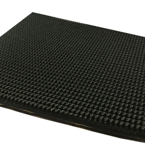 No Bottom Rubber Cover Rough Top Conveyor Belt For Treadmill Belt