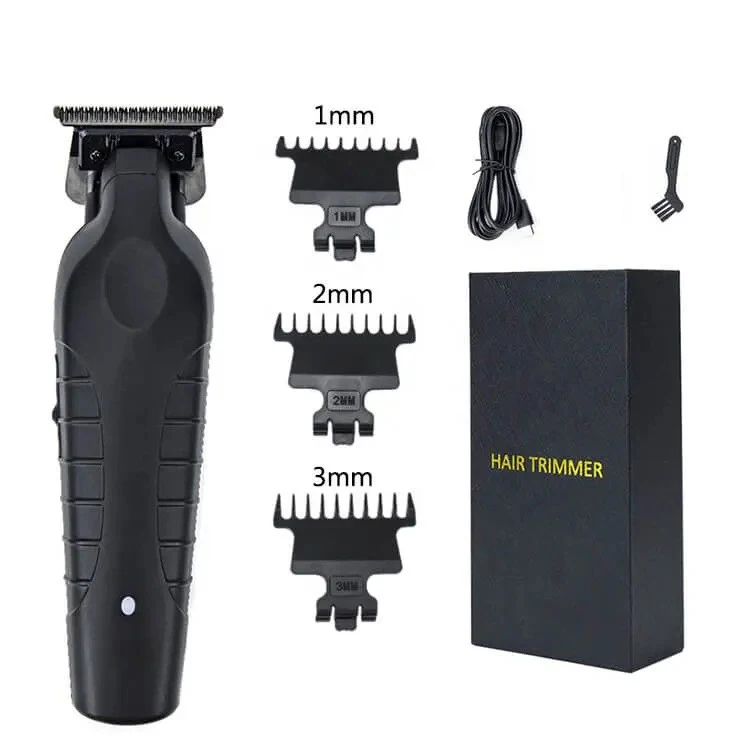 Professional Hair Clipper Salon Men Trimmer Rechargeable Cordless Men Beard Trimmer Black Hair Shaver