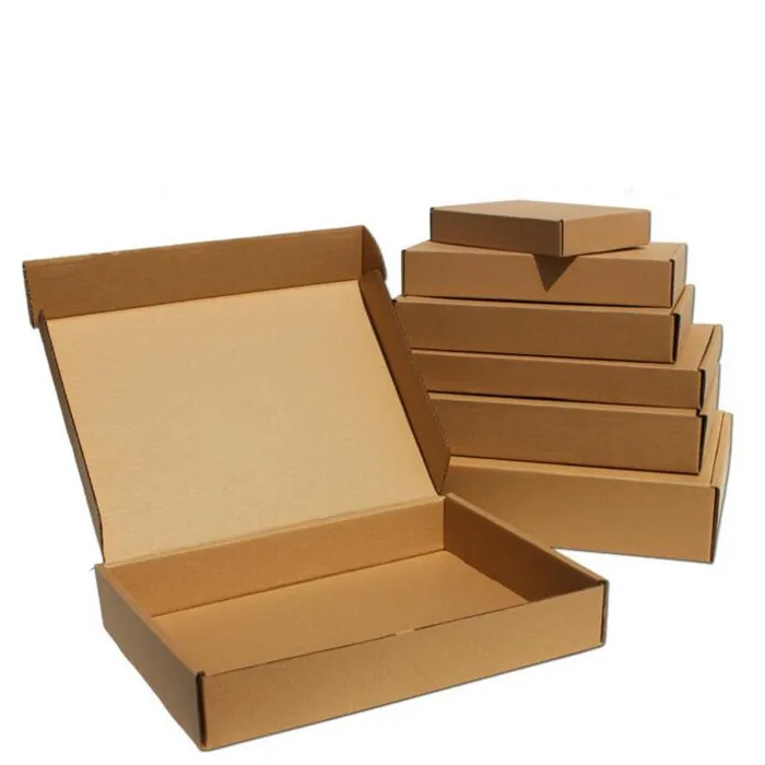 Custom folding food cupcake mailer shipping Corrugated Carton Box for Hoodies Underwear Clothing Packaging Mailer Boxes Printed