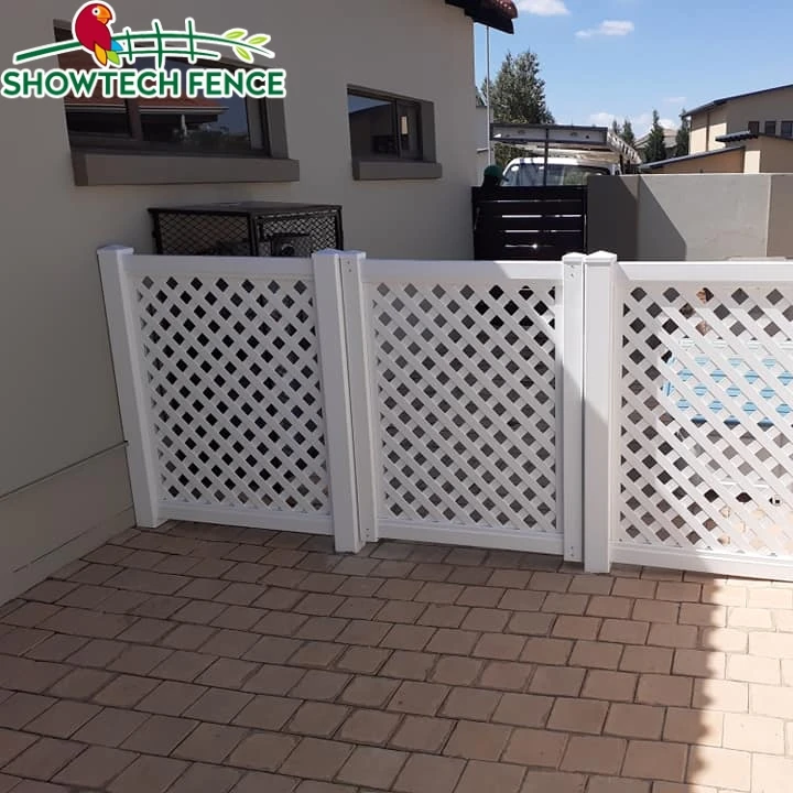 pvc lattice fence, wholesale lattice fencing
