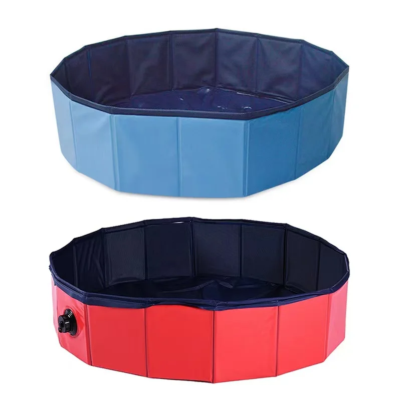 A01 Pet ice bath tub cold plunge inflatable swimming pool accessories swimming diving folding pool Dog swimming pool
