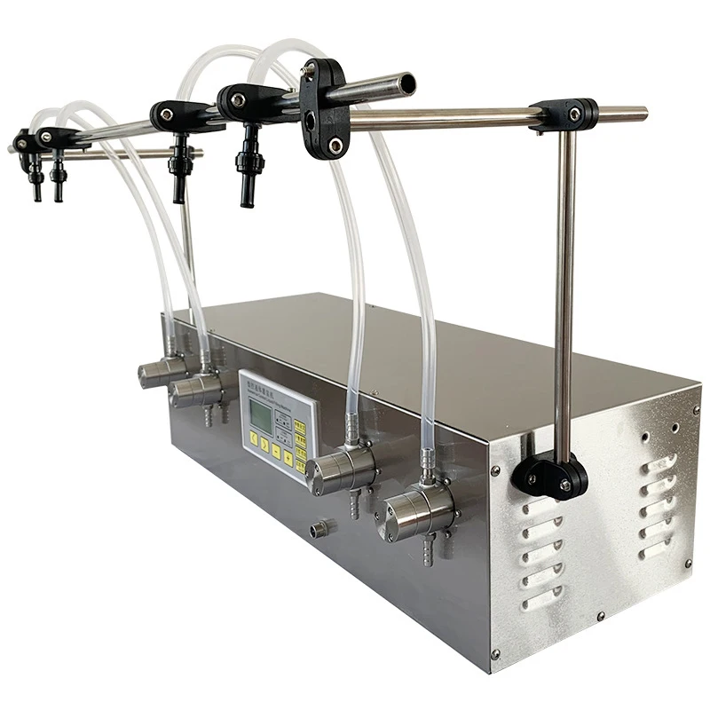 DOVOLL Perfume Vial Oral Liquid Filling Machine Peristaltic pump Filler 50ml Small Bottle Filling Machine