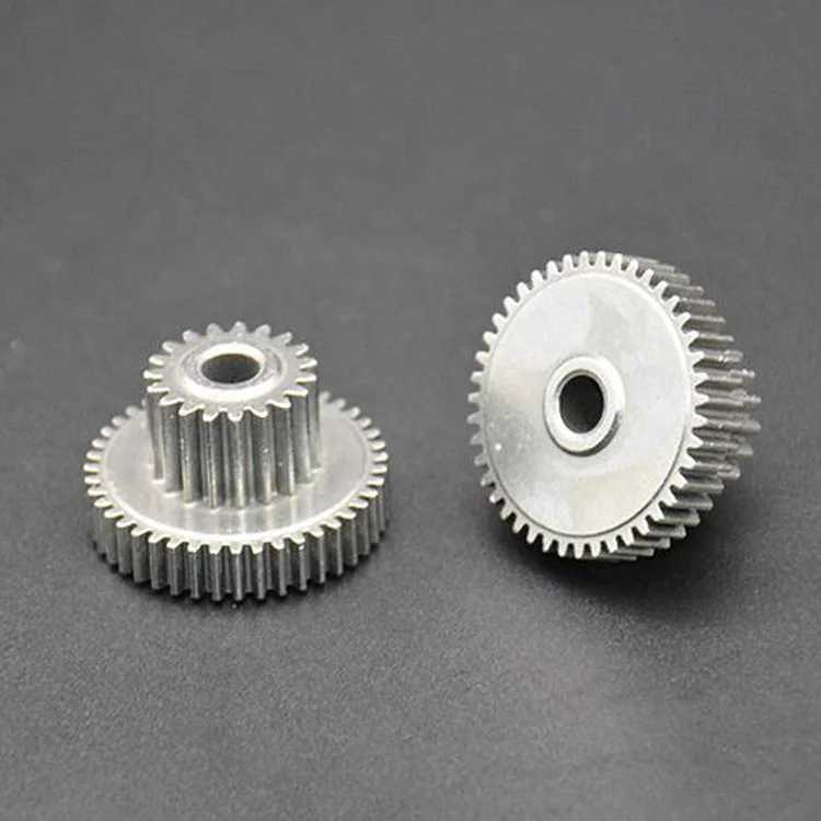 Factory track  Differential Pinion Gear Spur Gear sintered powder metal turning double spur gear