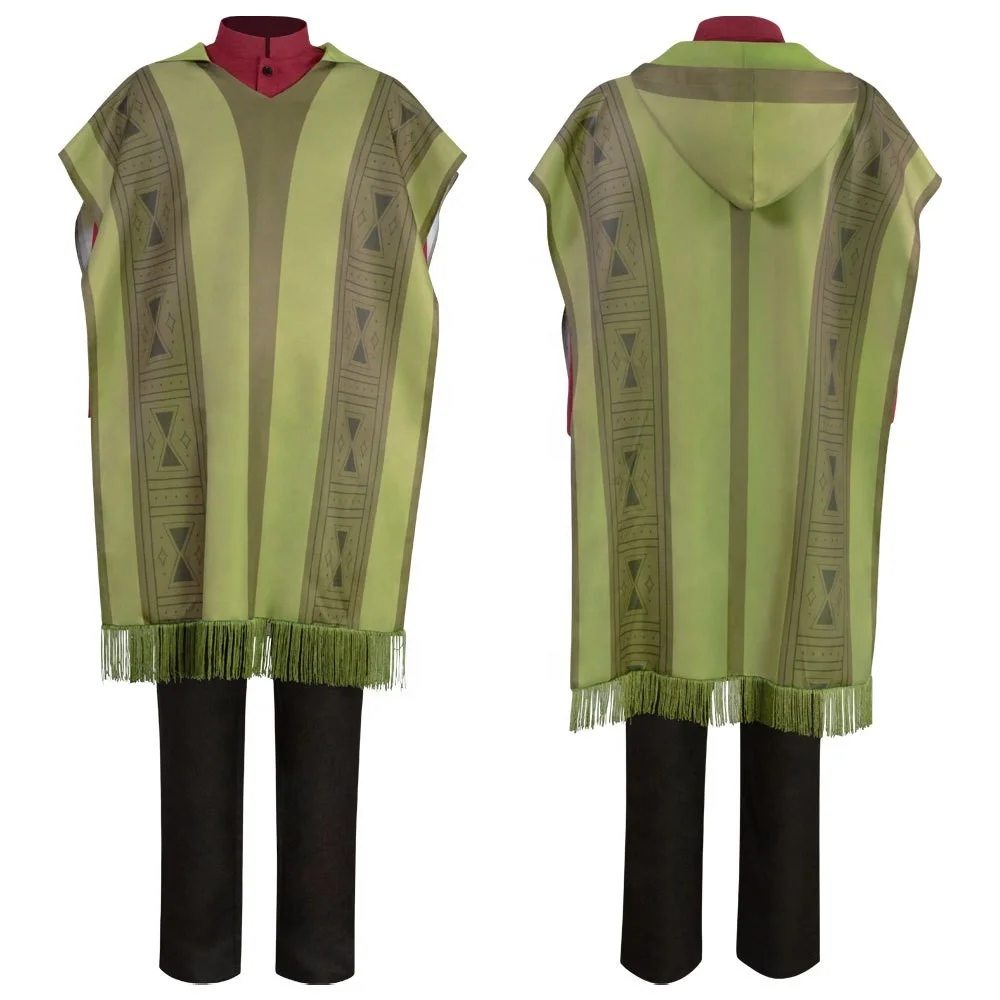 New Boys Poncho  Movie Costume For Father Son Kids Halloween Children  Cosplay