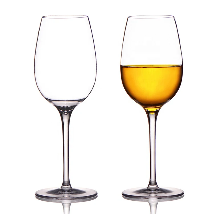 14oz 12oz 8oz Wholesale Cheap Crystal Goblet Shatterproof Glass Long Stem Wine Glasses Plastic Goblet