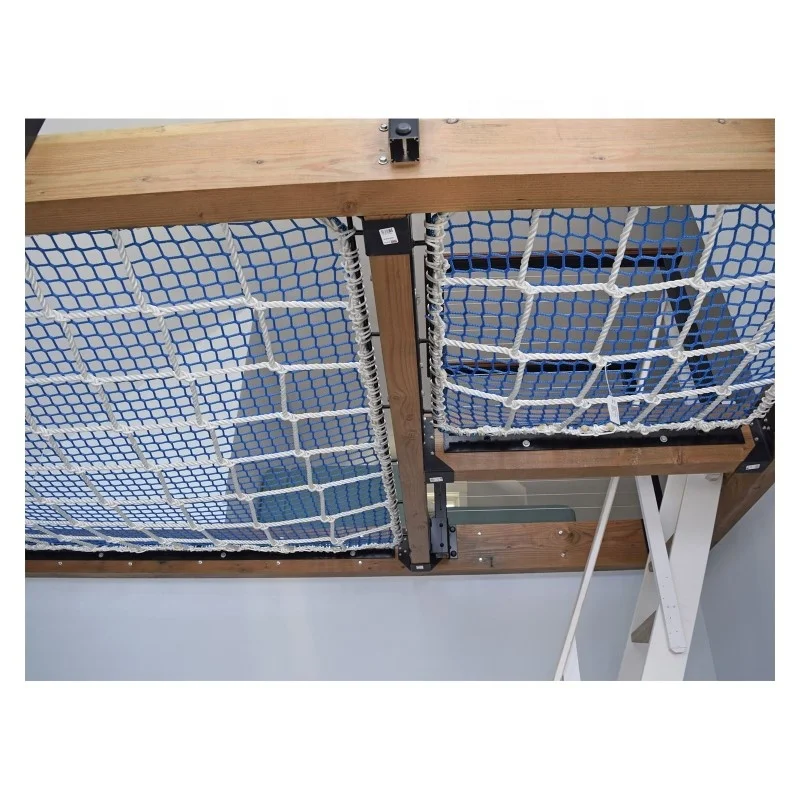 Intop heavy duty polyester durable hammock rope net safety  net for kids