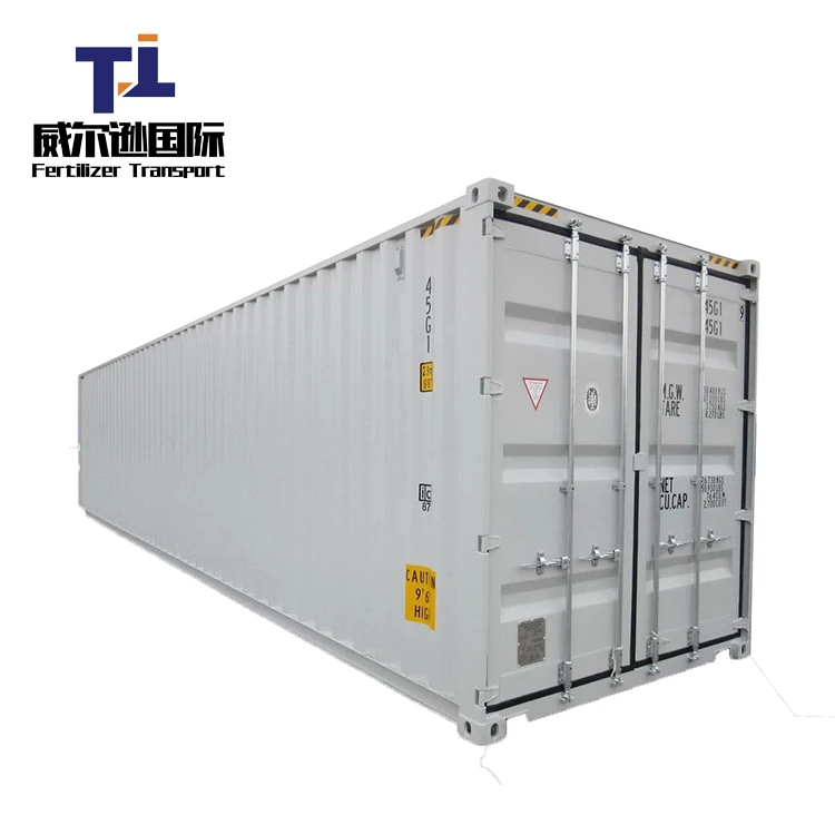40HQ 2 Side door opening Dry Cargo warehouse 40 feet tall cube container Shipping logistics transfer container