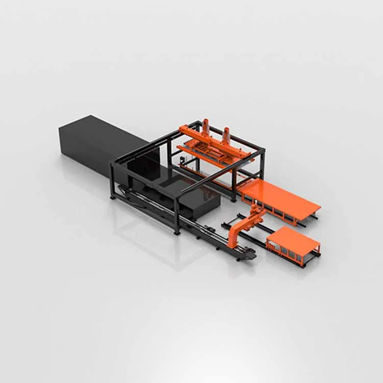 High Efficiency Fully Automatic Industrial Industrial Laser Sorting Robotic Arm Robot Loading