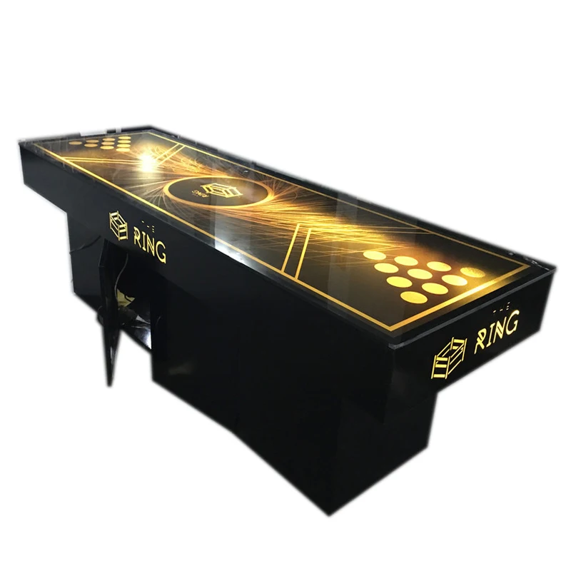 Новый дизайн на заказ, длинная Вечеринка 8 футов, интеллектуальный игровой стол для beerpong, светодиодный Пивной Стол для понга