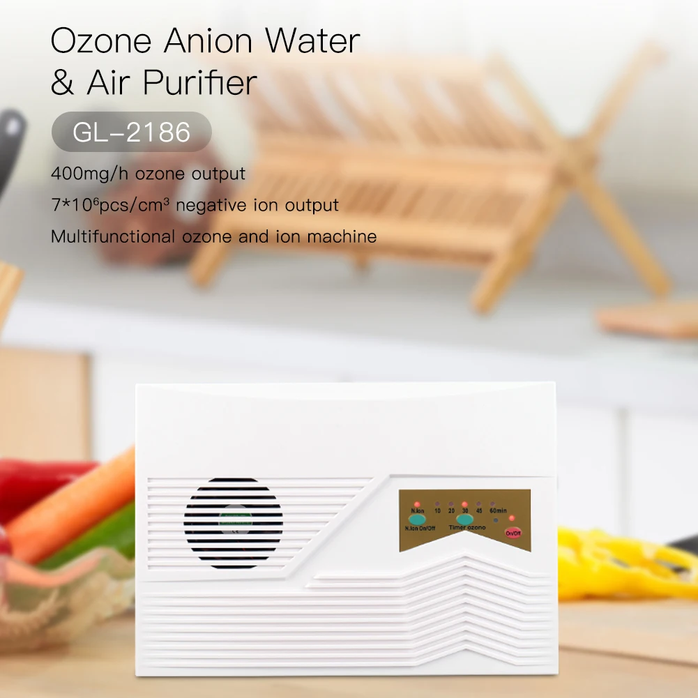 Portable household Food removing fertilizer pesticide residues ozone Fruit and Vegetable cleaning washing machine