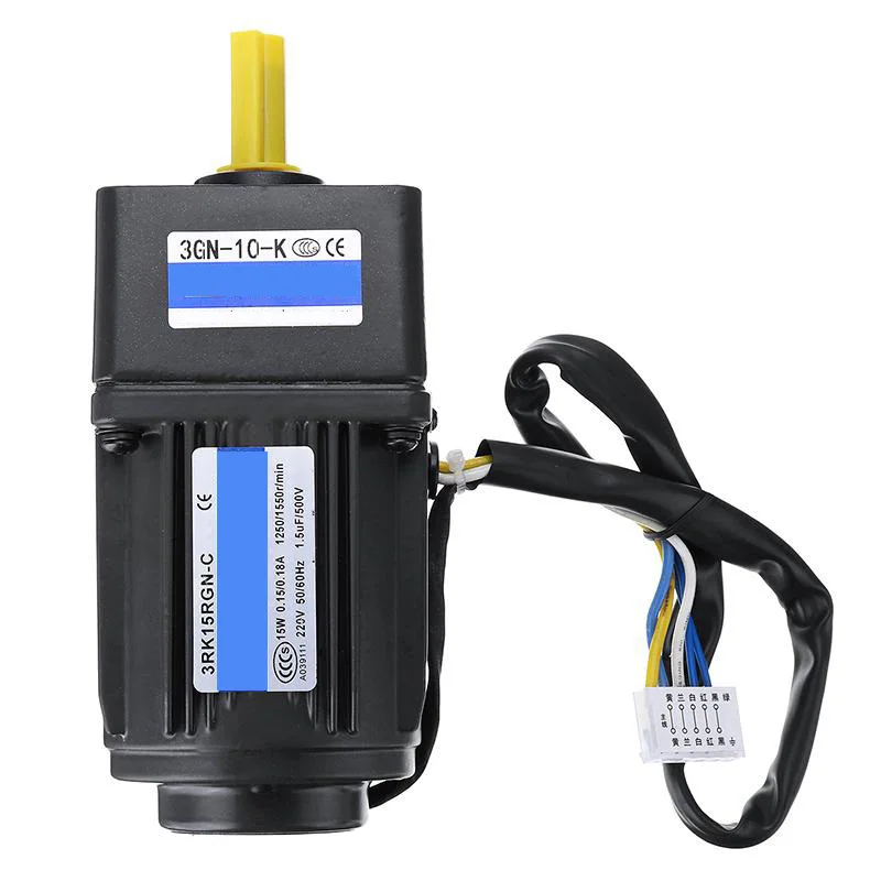  Однофазный двигатель переменного тока 3IK15GN-C 110V220V 1400