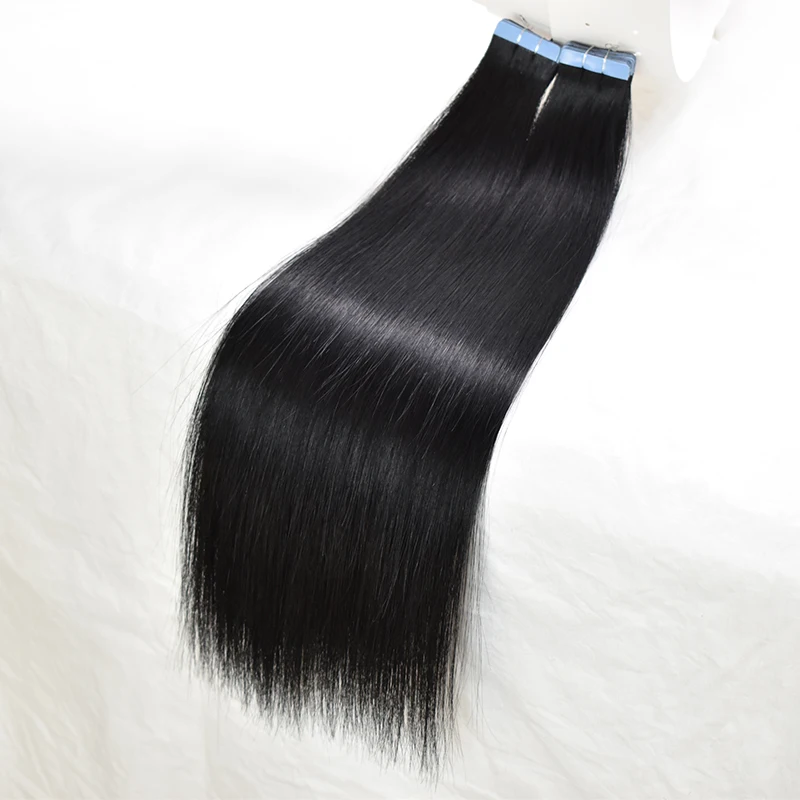 Double Drawn Hot Sale Mink Raw Virgin Extension Human Tape In Hair Extension