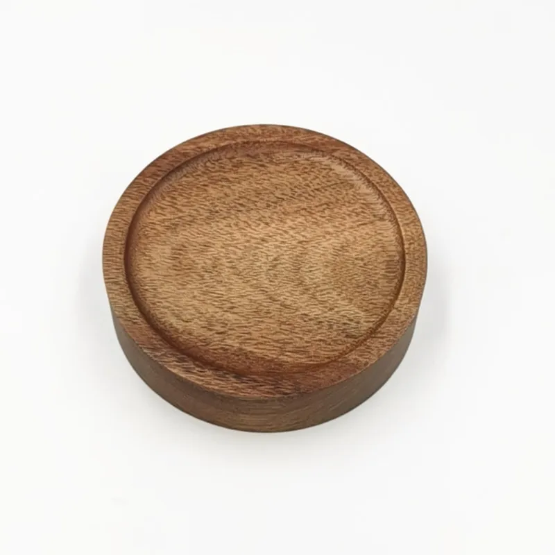 Acacia Wooden Lid  for bottle  Customized  wooden lid with inner PlA screw cap
