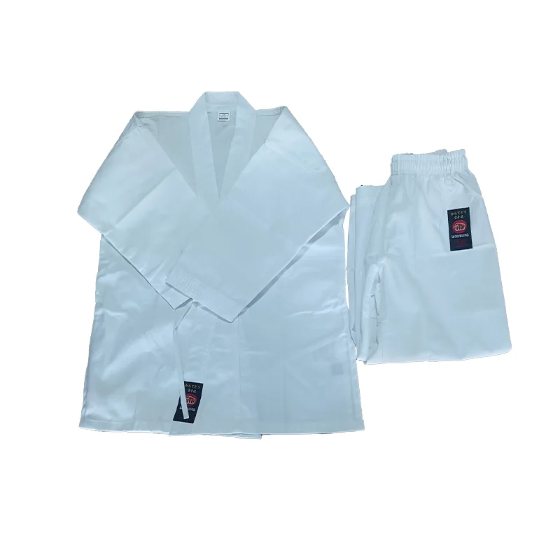 Woosung sample free shipping cotton white sport karate uniform